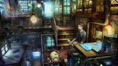 Woman Anime anime girls graphics tablets nekonomi