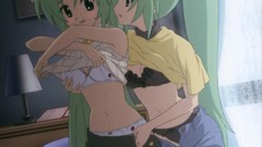 Woman Anime disc Cover anime girls higurashi no naku koro ni 