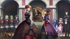 Woman Anime dress fans anime girls fan art umineko no naku koro 