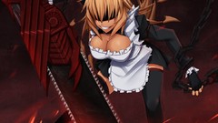 Woman anime girls animal ears tails cleavage hentai Shuugetsu 