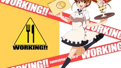 Woman anime girls taneshima popura Working!! (Anime)