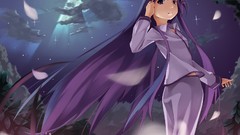 Woman Anime Manga hanbun no tsuki ga noboru sora