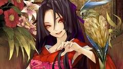 Woman Anime redjuice original characters Kaorihime Hime