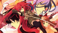 Woman Anime school uniforms shakugan no shana shana Sakai Yuuji