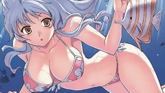 Woman Anime wildlife boobs Aflame Inferno