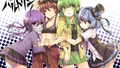 Woman antenna hats navel Ribbons bows stockings hoodies pants 