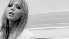 Woman Arielle Kebbel bangs