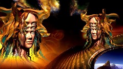 Woman artwork Demonic