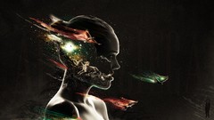 Woman artwork digital art connie nielsen