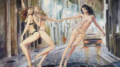 Woman artwork Milo Manara
