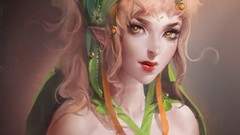 Woman artwork sakimichan fantasy art