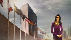 Woman artwork video games civilization v United Nations Advisor