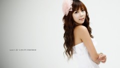 Woman asians bangs models Korean Kim In Ae