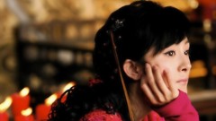 Woman asians black hair Yang Mi