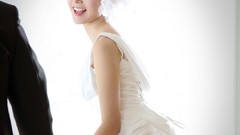 Woman asians brides models Korean weddings Min Seo Hee