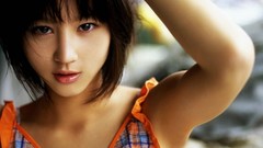 Woman asians brunettes Horikita Maki