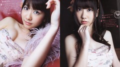 Woman asians brunettes singers jpop AKB48 Kashiwagi Yuki