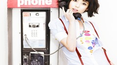 Woman asians brunettes singers Korean k-pop IU (singer) KDrama 