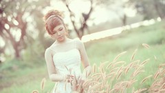 Woman asians depth of field Viet Nam Cure Girl