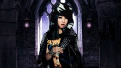 Woman asians models 2NE1 Minzy
