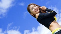 Woman asians models Korean Bang Eun Young