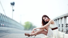 Woman asians models Korean Eun Bin Yang