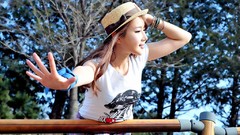 Woman asians models Korean Han Chae Yee