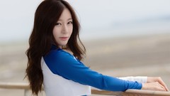 Woman asians models Korean Han Ji Eun