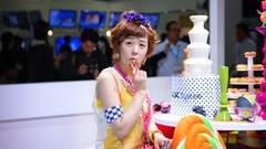 Woman asians models Korean Han Min Ji