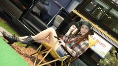 Woman asians models Korean Hwang Ga Hi