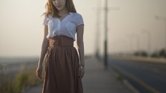 Woman asians models Korean Im Min Young