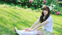 Woman asians models Korean Jung Seon