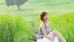 Woman asians models Korean Jung Seon