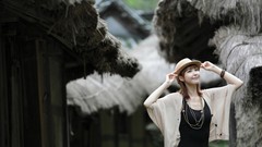 Woman asians models Korean Kang Yui