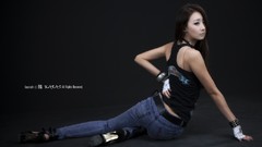 Woman asians models Korean Karas Park Hyun Sun