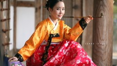 Woman asians models Korean Kim Ji Min