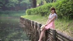 Woman asians models Korean Kim Ji Min