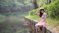 Woman asians models Korean Kim Ji Min