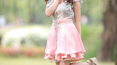 Woman asians models Korean Kim Ji Min