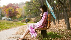 Woman asians models Korean Lee Ga Na