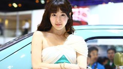 Woman asians models Korean Lee Ga Na