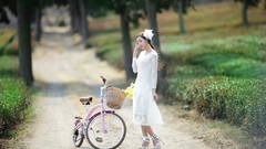 Woman asians models Korean Min Seo Hee