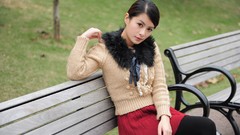 Woman asians models portraits May Mei