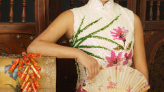 Woman asians qipao Chinese