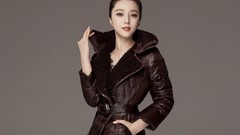 Woman asians Simple Background Fan Bingbing