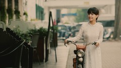 Woman asians Viet Nam ao dai