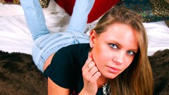 Woman ass blondes cassie boobs topless