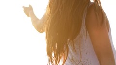 Woman ass brunettes panties tanga