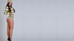 Woman ass legs brunettes models bikini high heels pornstars 