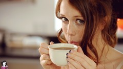 Woman ass legs tattoos lingerie freckles models redheads boobs 